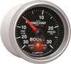 3677 Sport-Comp II PC 2-1/16" 30 In. Hg/30 PSI Full Sweep Electric Vacuum/Boost Gauge Peak and Warn with Electronic Control