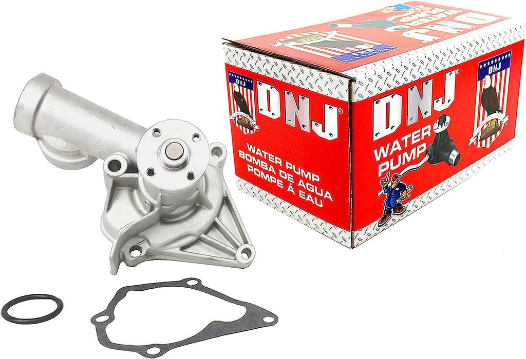 WP100 Water Pump/For 1981-2002/ Dodge, Eagle, Hyundai, Mitsubishi, Plymouth/Accent, Champ, Colt, Excel, Mirage, Precis, Scoupe, Summit/ 1.4L, 1.5L/ SOHC/ 12V, 8V, V/ 1410Cc, 1468Cc, 1495Cc