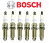 Spark Plug High Power Set 6Pcs OEM Bosch for BMW 3.0L 135I 335I 535I 740I X6 Z4