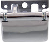 for Ford E-250 Econoline Interior Door Handle Rear, Driver Side - Side Hinged Door Chrome (1988-2002) | Trim: Custom/Xl