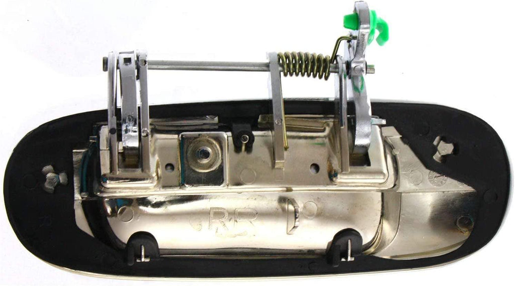 Front and Rear Exterior Door Handle Set of 4 Compatible with 2002-2009 Chevrolet Trailblazer/Gmc Envoy Chrome Driver and Passenger Side