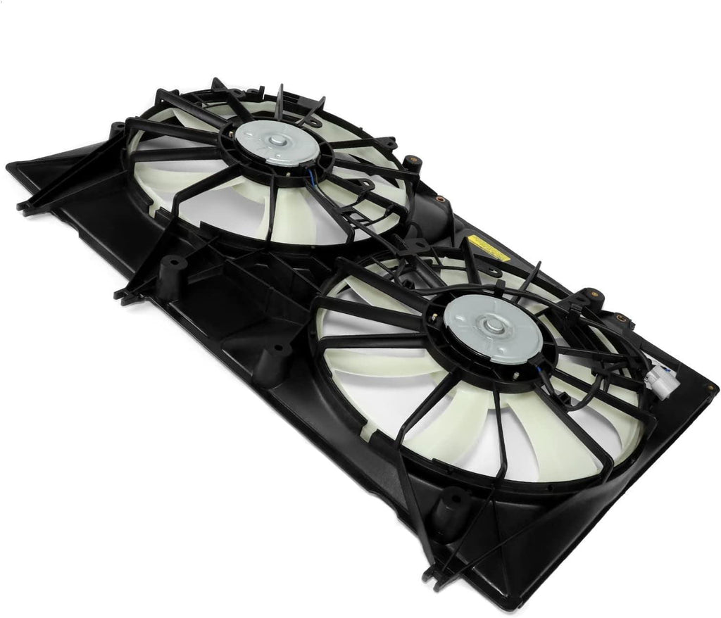 OEM-RF-1009 Factory Style Radiator Cooling Fan Assembly Compatible with 2008-2013 Highlander 3.5L W/Tow Package