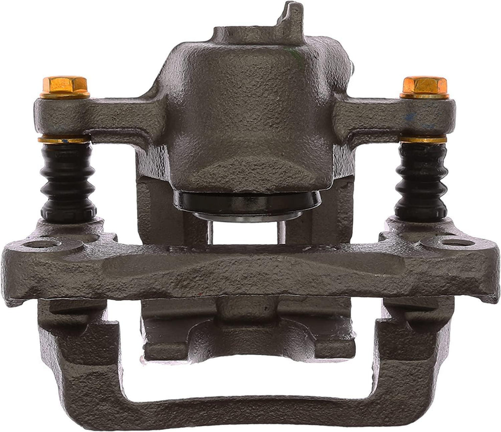 Gold 18R2128F1 Rear Passenger Side Disc Brake Caliper Assembly with Ceramic Pads (Loaded Non-Coated), Remanufactured