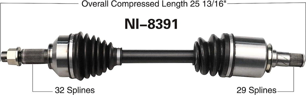 NI-8391 CV Axle