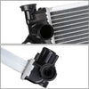 OEM-RA-2581 1-Row OE Style Aluminum Core Radiator DPI 2581 Compatible with 03-09 4Runner / GX470 AT, 25-9/16" W X 23-3/8" H X 1-1/4" D, 1-1/2" Inlet, 1-1/2" Outlet