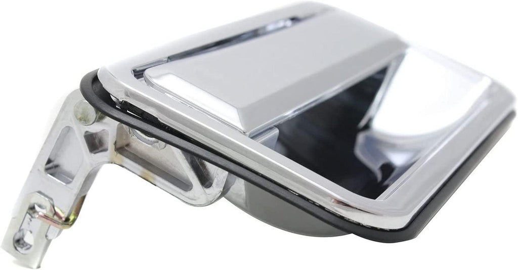 Rear Exterior Door Handle Compatible with 1995-2000 Chevrolet Tahoe/Gmc Yukon and 1992-1994 Chevrolet Blazer All Chrome (Plastic), Set of 2, Driver and Passenger Side