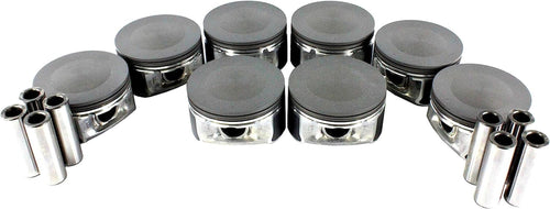 DNJ  Standard Piston Set for 2009-2015 Chrysler Dodge, Jeep, Ram / 1500, 2500, 300, 3500, Aspen, Challenger, Charger, Commander, Durango, Grand Cherokee, Ram 3500/5.7L / OHV / V8 / 16V / 345Cid