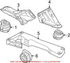 Genuine OEM Driver Left Engine Motor Mount for BMW E60 E61 525I 525Xi 528I 528Xi 530I 530Xi 535I 535Xi 2006-2008 3.0L L6