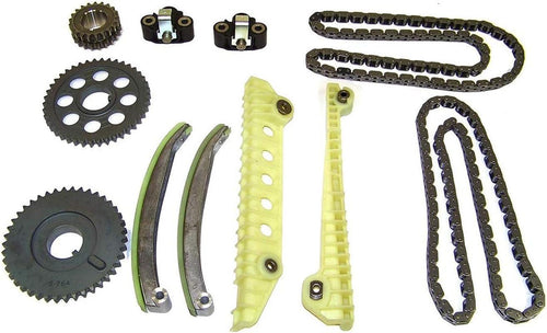 DNJ TK4155B Timing Chain Kit/For 2002-2011/ Ford, Lincoln, Mercury/Crown Victoria, E-150, E-250, Expedition, Explorer, F-150, F-150 Heritage, Grand Marquis, Mountaineer, Mustang/ 4.6L/ V8/ SOHC