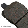 Beck Arnley Front Disc Brake Pad Set for 1998-2002 Corolla (089-1553)