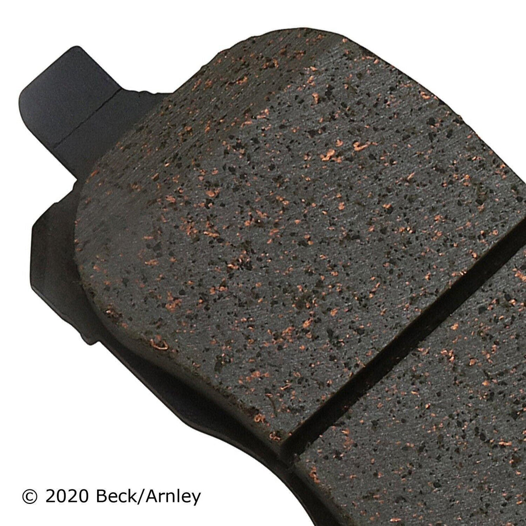 Beck Arnley Front Disc Brake Pad Set for 1998-2002 Corolla (089-1553)