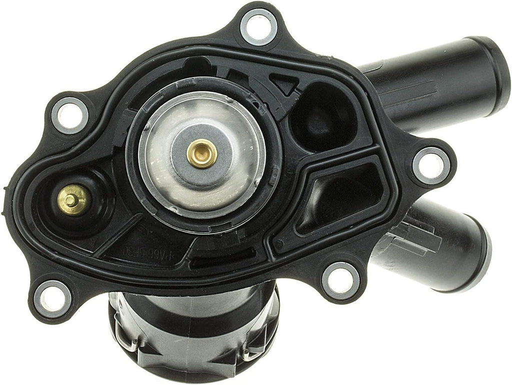 50072 Engine Coolant Thermostat with Water Outlet Housing for Select Mercedes Vehicles, 1 Pack