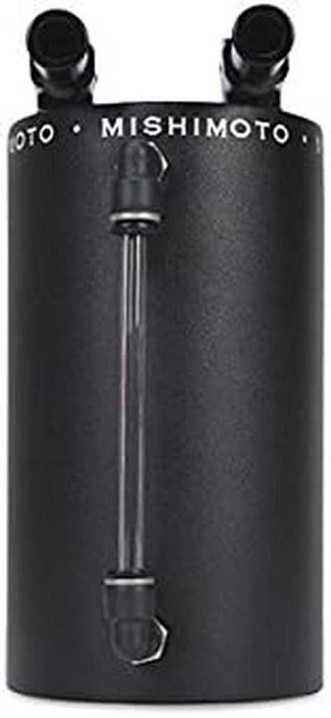 Aluminum Oil Catch Can - Large Wrinkle Black