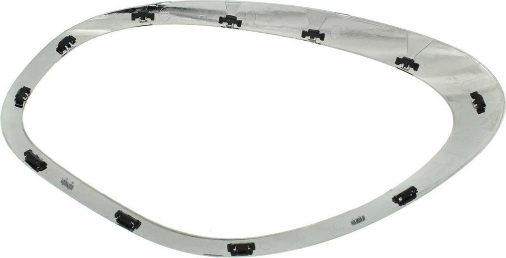 Driver and Passenger Side Headlight Bezel Set of 2 Compatible with 2011-2016 Mini Cooper Countryman & 2013-2016 Cooper Paceman Black Interior - MC2507103, MC2506103