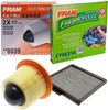 Automotive Replacement Air & Cabin Air Filter Bundle for 1997-2003 Ford F-150, Super Duty, & Expedition; Filters Included: CA8039 & CF8631A (FACB20005)