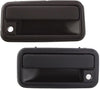Front, Driver and Passenger Side Exterior Door Handle Set of 2 Compatible with 1988-1999 Chevrolet K1500, 1995-2000 Tahoe, 1988-1999 C1500 & 1992-1994 Blazer, Textured Black