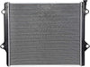 OEM-RA-2581 1-Row OE Style Aluminum Core Radiator DPI 2581 Compatible with 03-09 4Runner / GX470 AT, 25-9/16" W X 23-3/8" H X 1-1/4" D, 1-1/2" Inlet, 1-1/2" Outlet