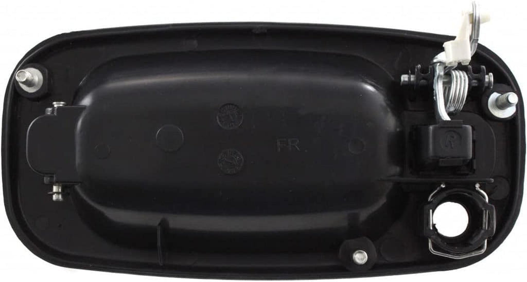 for Chevy Silverado 3500 Exterior Door Handle Front Passenger Side Textured Black 2001-2006 | with Key Hole | Trim: Base/Ls/Lt | GM1311129 | 15034986