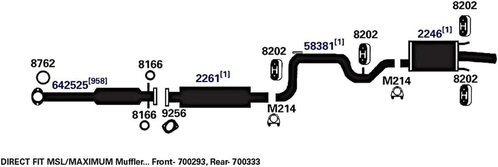 700293 Exhaust Muffler