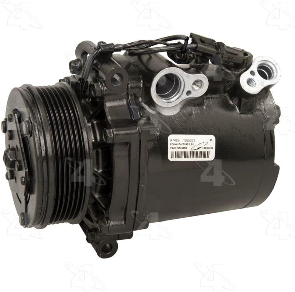Reman Mitsubishi MSC90CAS Compressor W/ Clutch (97486)