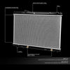 OEM-RA-2780 Factory Style Aluminum Cooling Radiator Compatible with 06-10 Infiniti M35 AT