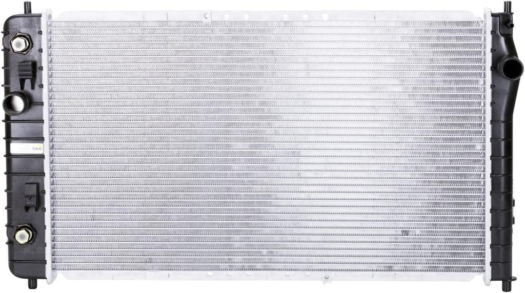 2518 Compatible with Chevrolet/Pontiac 1-Row Plastic Aluminum Replacement Radiator