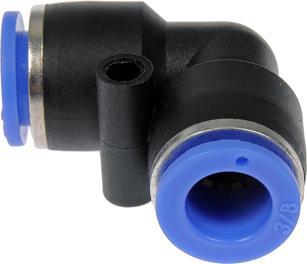 Dorman 800-323 Nylon Connector 90 Degree 3/8 In, 2 Pack
