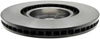 Gold 18A2711 Black Hat Front Driver Side Disc Brake Rotor