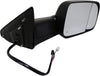 Dorman 955-1677 Passenger Side Power Door Mirror - Folding for Select Dodge / Ram Models