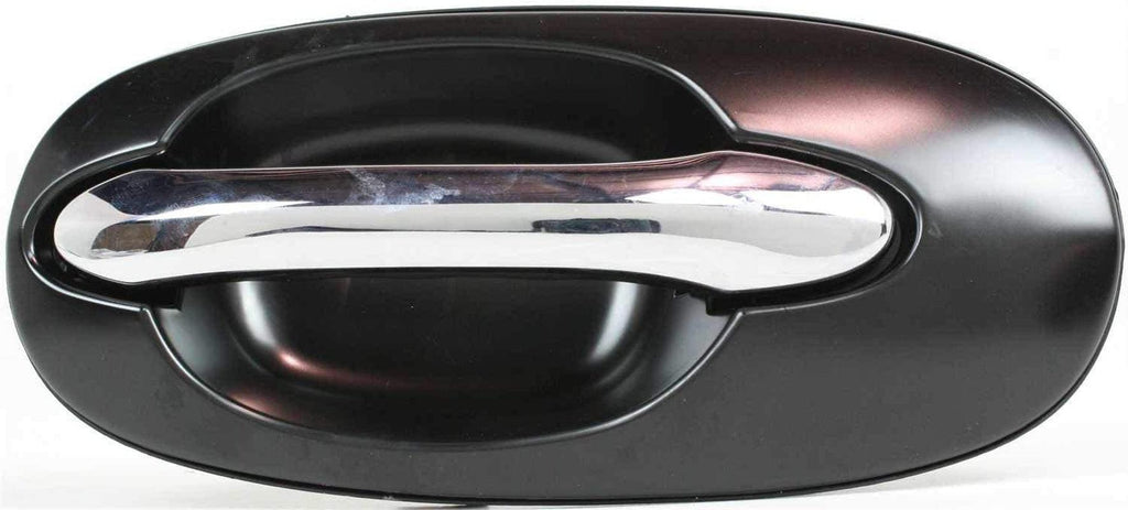 Front and Rear Exterior Door Handle Set of 4 Compatible with 2002-2005 Kia Sedona Chrome Lever with Primed Bezel Driver and Passenger Side