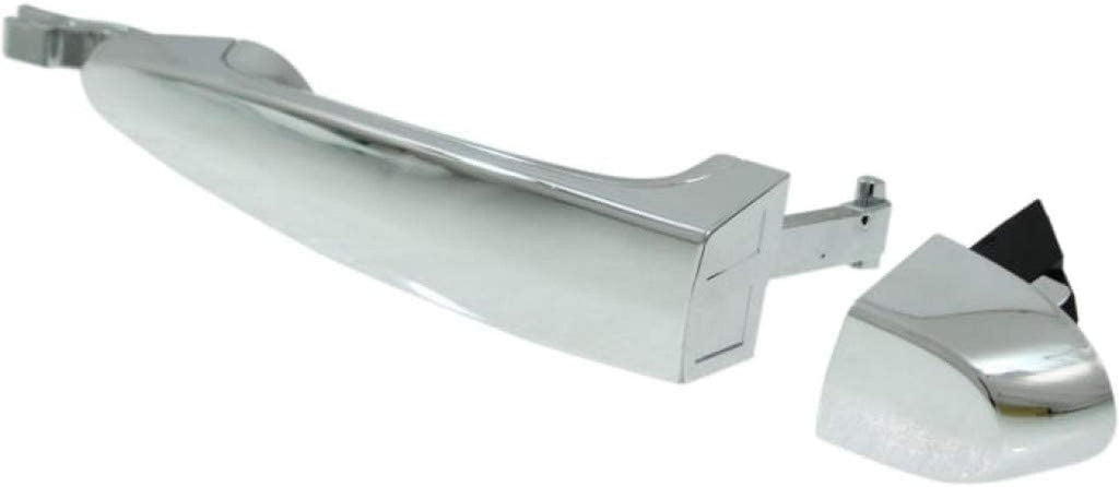 for BMW X5 Exterior Door Handle Front, Driver Side Chrome (2007-2013) | Trim:All Submodels
