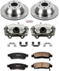 KCOE2050 Autospecialty 1-Click OE Replacement Brake Kit with Calipers