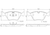 Brembo Front Disc Brake Pad Set for Jaguar (P36007N)