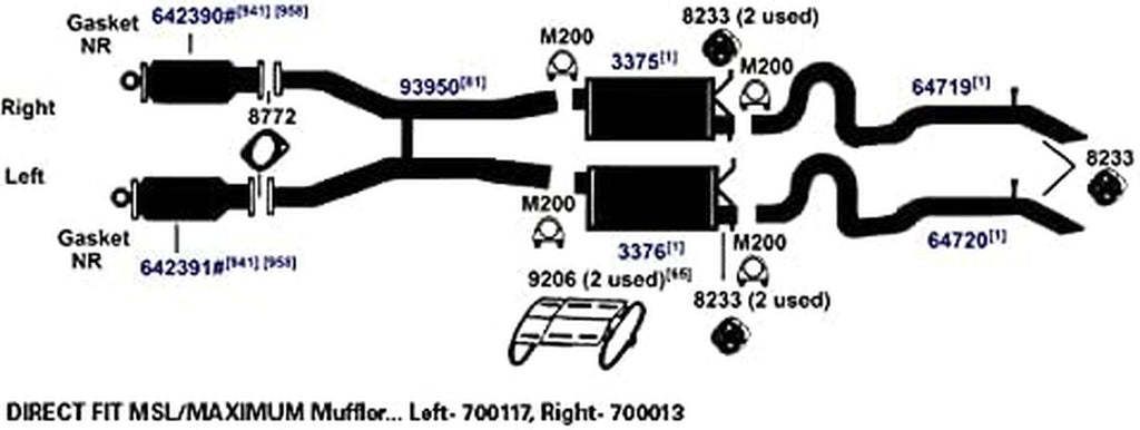 93950 Exhaust Pipe