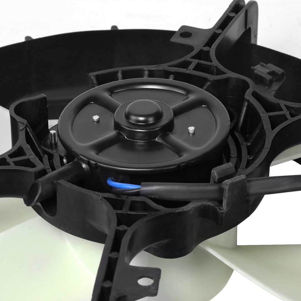 OEM-RF-0778 Factory Style Radiator Cooling Fan Assembly Compatible with 1996-1998 Mazda Protege 4-Blade
