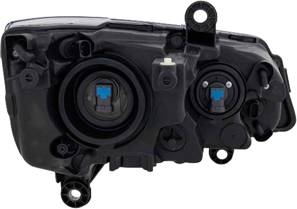 Headlight for DODGE GRAND CARAVAN 11-18/TOWN and COUNTRY 08-16 LH Assembly Halogen Chrome Interior