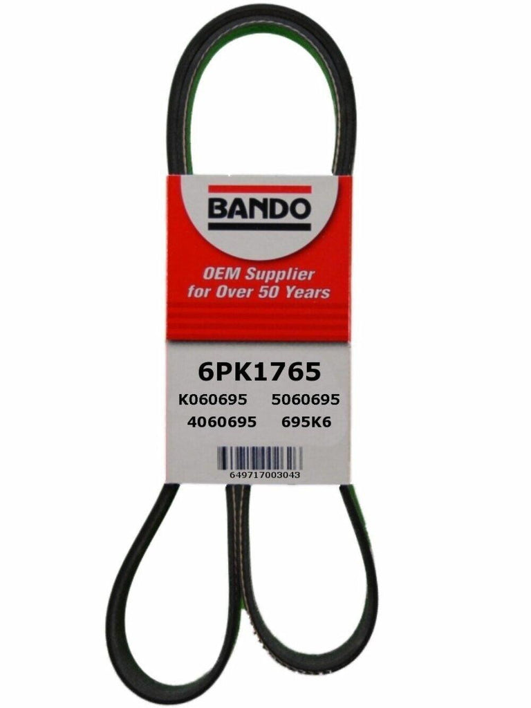 Accessory Drive Belt for 911, Boxster, Cayman, Sebring+More 6PK1765