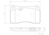 Brembo Front Disc Brake Pad Set for 12-13 Audi TT RS Quattro (P85116N)