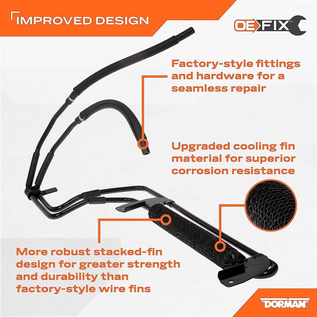 Dorman 918-976 Power Steering Cooler Compatible with Select Chevrolet/Gmc Models (OE FIX)