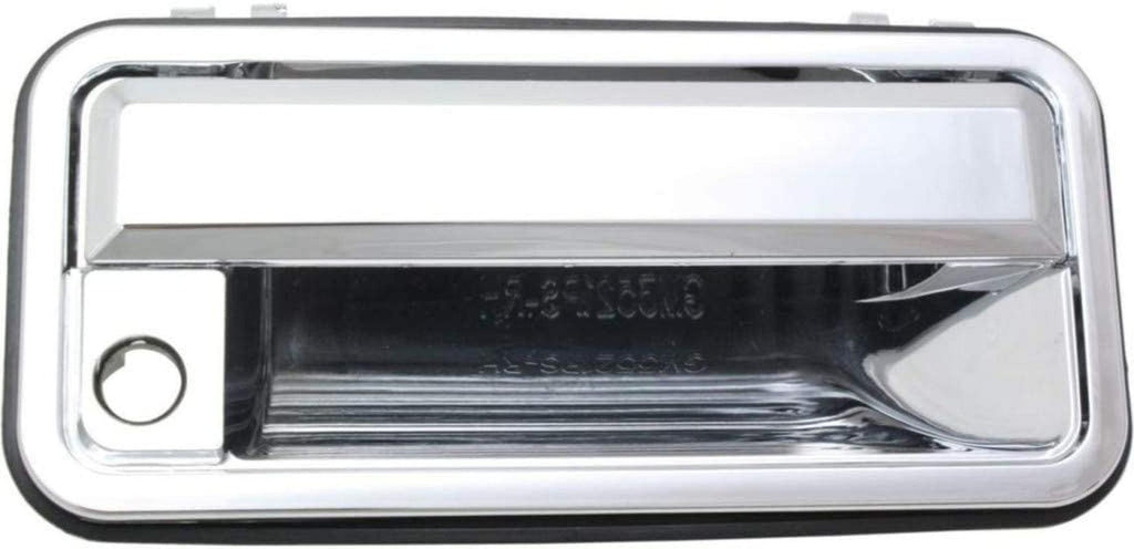 for Chevy C1500 Exterior Door Handle Front Passenger Side Chrome 1988-1998 | with Key Hole| Trim:All Submodels