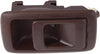 Interior Door Handle Set Compatible with 1987-1991 Toyota Camry, Fits 2001-2004 Toyota Tacoma, Fits 1996-2002 Toyota 4Runner Front or Rear, Driver and Passenger Side Brown