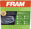 Fresh Breeze Cabin Air Filter Replacement for Car Passenger Compartment W/Arm and Hammer Baking Soda, Easy Install, CF8045A for Select Lincoln Vehicles , White