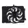 620640 Radiator & Condenser Cooling Fan Assembly New with Warranty