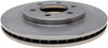 680105R Professional Grade Disc Brake Rotor, Silver, 12.99