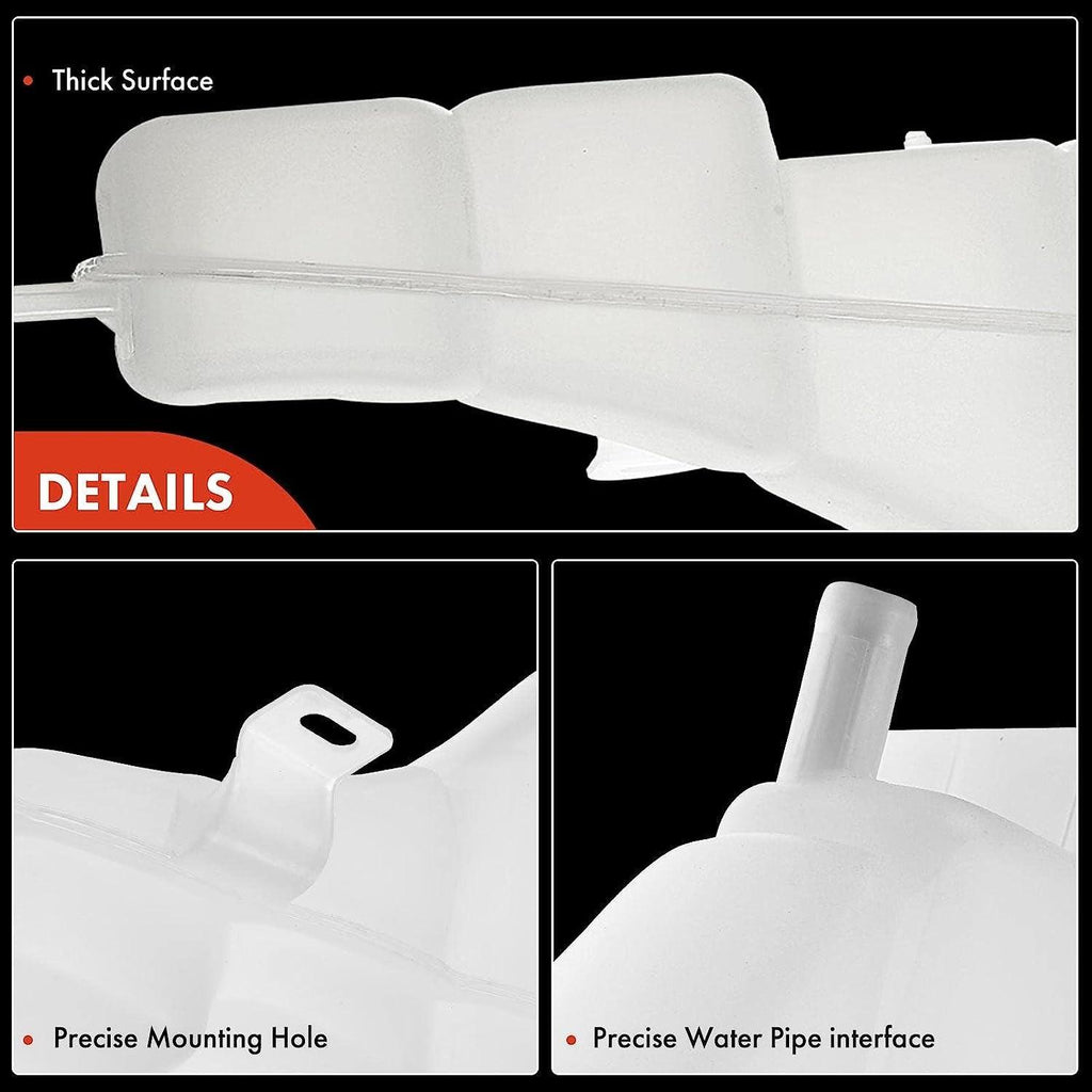 A-Premium Engine Coolant Recovery Overflow Reservoir Tank with Cap Compatible with Ford Excursion 2000-2005 & F-250 F-350 F-450 Super Duty 1999-2004, Replace for 2C3Z8A080AA, 6C358A080AC, 3C348A080B