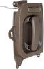 for Kia Sedona Interior Door Handle Rear, Driver Side Beige (2002-2005) | with Door Lock Button | Trim: LX/EX | KI1552101 | 0K53A73330BT