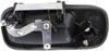 For Chevy Express 1500 Exterior Door Handle Rear Passenger Side - Side Hinged Door Textured Black 2003-2009 | with Key Hole | Trim:All Submodels | GM1521152 | 25989393
