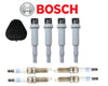 Ignition Coil & Spark Plug Iridium (4Sets) OEM Bosch for Mini Cooper S JCW 07-12
