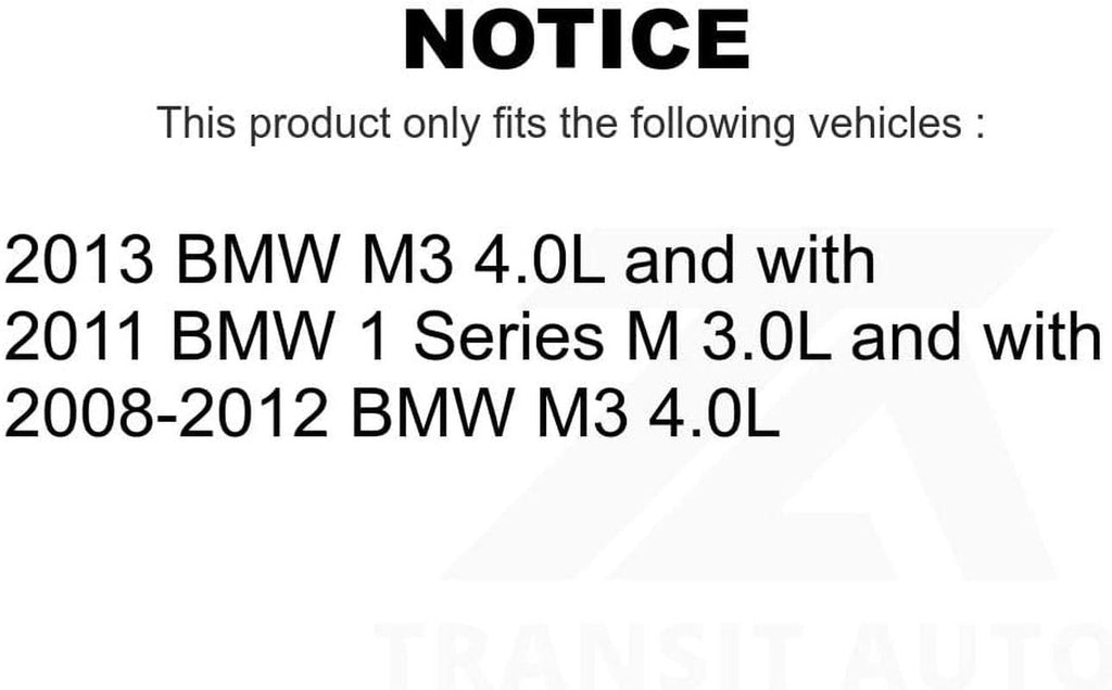 Mpulse Front Left Disc Brake Pads Wear Sensor SEN-2BWS0211 for BMW M3 1 Series M