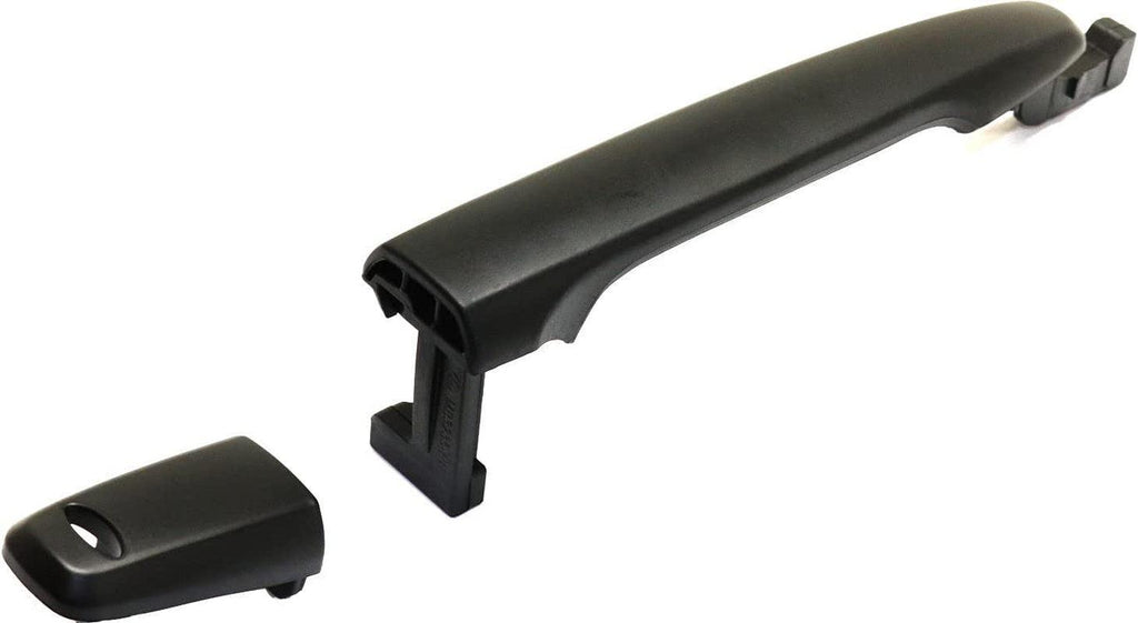 Front Exterior Door Handle Set of 2 Compatible with 2008-2017 Mitsubishi Lancer and 2007-2013 Outlander Primed Driver and Passenger Side